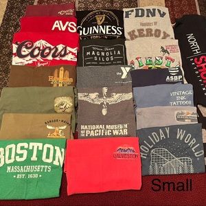 Small Graphic T Shirt Lot